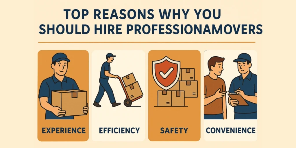 Top Reasons Why You Should Hire Professional Movers