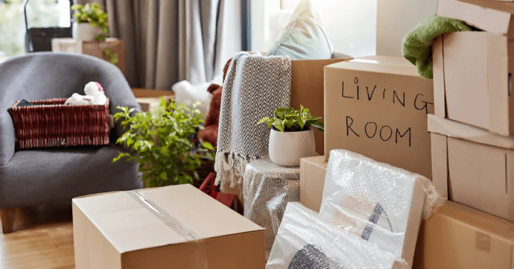 packing stuff while shifting