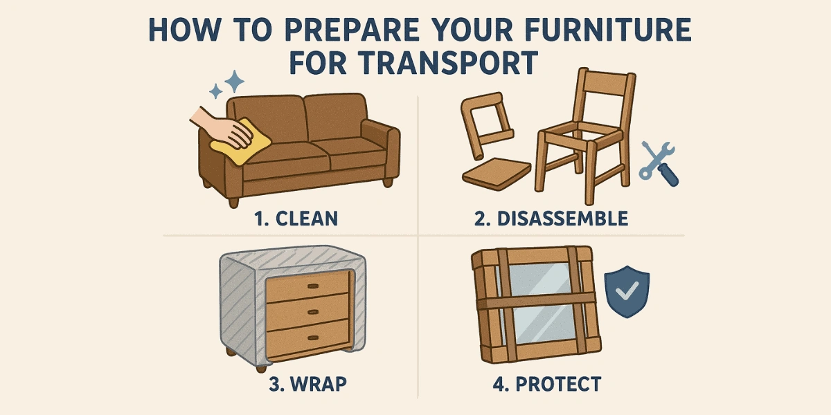 How to Prepare Your Furniture for Transport