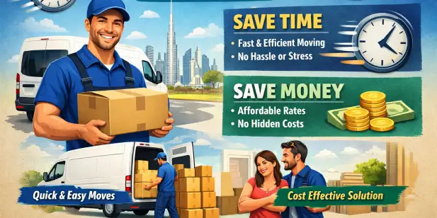 Hire a man with a van in Dubai for affordable home, office, and furniture moving services.